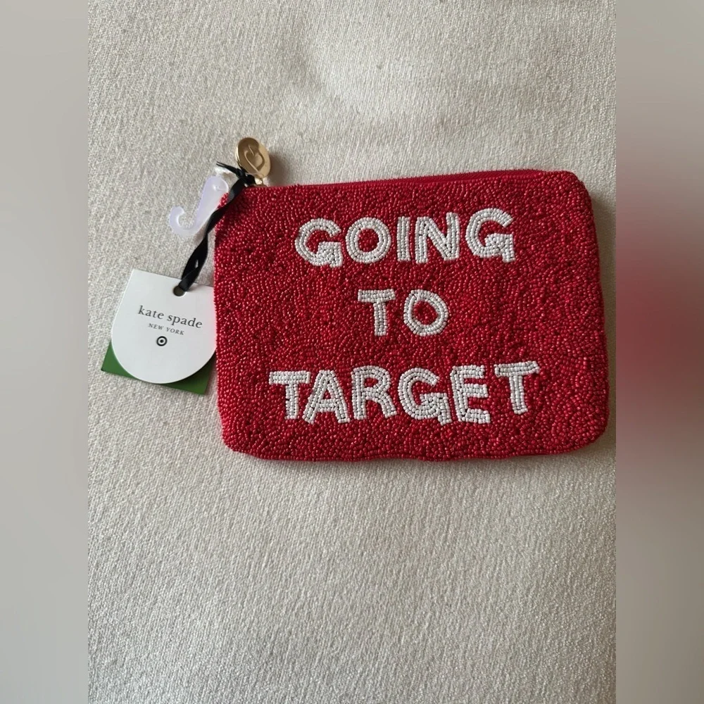 🎯NWT Kate Spade Going to Target Beaded Purse
